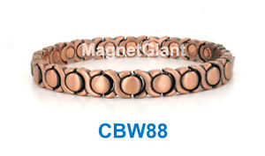 【送料無料】ブレスレット　アクセサリ—　キスリンクパワーcbw88hug and kiss women copper link high power magnetic bracelet cbw88