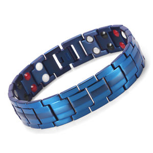 【送料無料】ブレスレット　アクセサリ—　ダブル4チタンブレスレットdouble strength 4 elements titan..