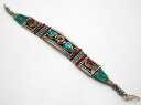 【送料無料】ブレスレット　アクセサリ—　チベットトルコgemstoneシルバージュエリーブレスレットtibetan turquoise gemstone silver plated antique handmade jewelry bracelet