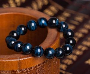 【送料無料】ブレスレット アクセサリ— 1005aマンブレスレット100 natural 5a gemstone blue tigers eye c...