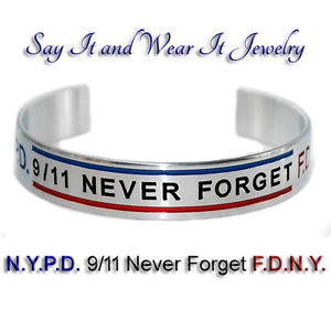 【送料無料】ブレスレット アクセサリ— ラインブレスレットハンドメイドnypd 911 never forget fdny w thin blue and red line bracelet handmade