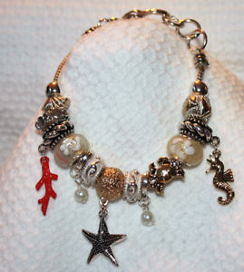 【送料無料】ブレスレット　アクセサリ—　ブライトンビーチヒトデブレスレットシルバーbrighton beach starfish charm bracelet silver