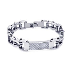 yzuXbg@ANZT?@XeXuXbg85 stainless steel carbon fiber id bracelet