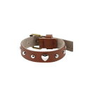 【送料無料】ブレスレット アクセサリ— ブレスレットbracelet female brown leather heart(4)