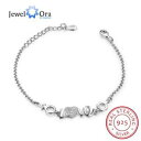 【送料無料】ブレスレット　アクセサリ—　スターリングシルバーブレスレットファッションブラチ925 sterling silver bracelets for women fashion letter love cubic zircionia brac