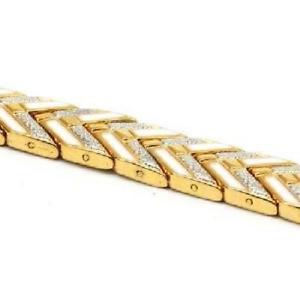 the olivia collection ladies goldtone amp; silvertone magnetic bracelet 75 inchesコレクションレディースブレスレットインチ※注意※NYからの配送になりますので2週間前後お時間をいただきます。人気の商品は在庫が無い場合がございます。ご了承くださいませ。サイズの種類の商品は購入時の備考欄にご希望のサイズをご記載ください。　携帯メールでの登録ですと楽天からのメールが届かない場合がございます。