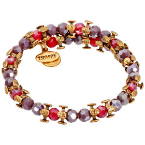 ̵ۥ֥쥹åȡꡡååץ֥쥹åȥեꥢ󥴡alex and ani aubergine splendor wrap bracelet rafaelian gold finish v17wsp04rg