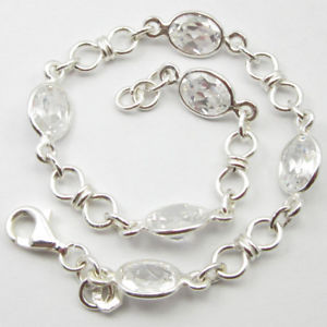 ̵ۥ֥쥹åȡ—ץ󥰥Сۥ磻ȥ塼ӥå륳֥쥹åȥץ쥼925 stamped ste...