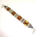 【送料無料】ブレスレット アクセサリ- タイガーアイチューブビーズブレスレットグラムnatural yellow tiger eye tubes beaded gemstone charming bracelets 33 gram 4 mm