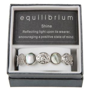 ブレスレット　アクセサリ—　ブレスレットequilibrium filigree and pearl expandable bracelet silver plated