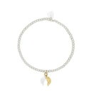 ブレスレット　アクセサリ—　エステラビーズブレスレットestella bartlett she believed she could angel wings bracelet with beads