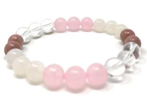 ブレスレット　アクセサリ—　パワービーズブレスレットボックスタグpower bead bracelet love crystal gemstones gift box amp; tag