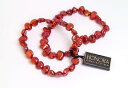 【送料無料】ブレスレット　アクセサリ—　バロックチェリーパールストレッチブレスレットhonora 80mm baroque keshi cultured cherry pearl stretch bracelet set of 2