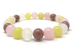 【送料無料】ブレスレット アクセサリ— パワービーズブレスレットサイズボックストーラスタグtaurus power bead crystal bra...