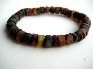 【送料無料】ブレスレット　アクセサリ—　オレンジブレスレットraw baltic amber bracelet for men 2