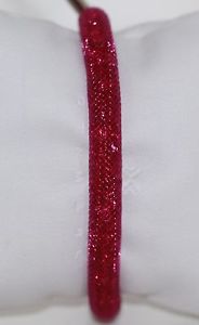 ̵ۥ֥쥹åȡꡡե֥쥹åȥȥԥ󥯥swarovski genuine bracelet stardust fuchsia size 18 cm