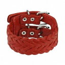 yzuXbg@ANZT?@uXbgbh_uxgwoven leather bracelet red double belt