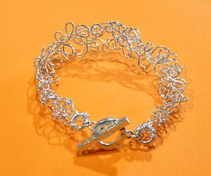 ブレスレット　アクセサリ—　シルバーピューターブレスレットbijou silver pewter biche de bere bracelet roasting way ideal for gift