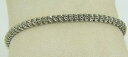 【送料無料】ブレスレット アクセサリ— グラムスターリングシルバーイタリアンビーズロープブレスレットブランド89 grams sterling silver 7 fancy italian beaded rope bracelet fas brand w61(4)