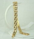 【送料無料】ブレスレット アクセサリ— ゴールドメッキブレスレットライフタイム18k gold plated 8 riccio bracelet lifetime warranty