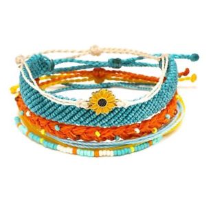 【送料無料】ブレスレット アクセサリ— ヒマワリsブレスレットストリングwomen s girls bracelet waterproof stri...
