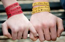【送料無料】ブレスレット アクセサリ— テキストブレスレットleather bracelet with engraving wraparound real individual desired text