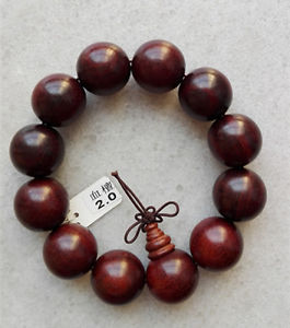 【送料無料】ブレスレット　アクセサリ—　クールファッションビーズブレスレット20mm nice natural wood beads bracelet for cool man and fashion man