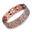 ̵ۥ֥쥹åȡꡡ֥4mens֥쥹ådouble strength 4 elements mens pure copper magnetic therapy bracelet arthritis