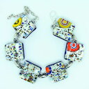 yzuXbg@ANZT?@Vo[FjXmKXuXbgbeautiful silver and multicoloured murano glass bracelet from venice