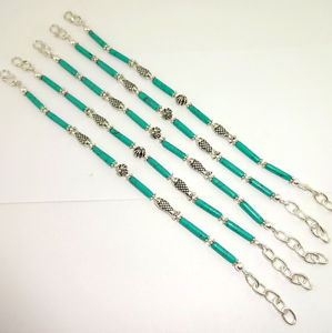 【送料無料】ブレスレット　アクセサリ—　チベットターコイズビーズブレスレットグラムnatural tibetan turquoise beaded gemstone bracelet 39 grams 4 mm