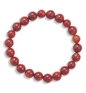 【送料無料】ブレスレット　アクセサリ—　コーラルストレッチブレスレットnatural gemstone coral stretch bracelet 750