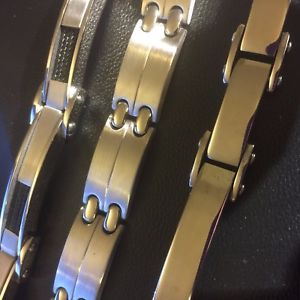 【送料無料】ブレスレット アクセサリ— メンズブレスレットステンレススチールプラムボックスcb06 mens bracelets 85 to 95 ...