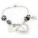 【送料無料】ブレスレット アクセサリ- パーソナライズブレスレットブレスレットボックスプレゼントpersonalised charm bracelet charm watch bracelet boxed 18cm 21cm birthday gift