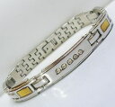 yzuXbg@ANZT?@XeXX`[uXbgfB[XoCIZs[S[hOvstainless steel bracelet magnetic ladies pain bio therapy crystals gold gleam gp