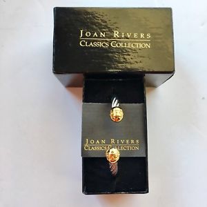 【送料無料】ブレスレット　アクセサリ—　ジョアンリバーススターリングシルバーカフブレスレットボックスjoan rivers sterling silver cuff bracelet in box