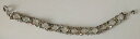 【送料無料】ブレスレット　アクセサリ—　ヴィンテージborealis149vintage creation bracelet pearl crystal boralis silver attachment149