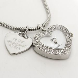 【送料無料】ブレスレット アクセサリ— パーソナライズブレスレットpersonalised watch charm bracelet womens ...