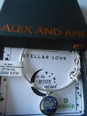 【送料無料】ブレスレット アクセサリ- アレックスブレスレットシルバーalex and ani stellar love expandable bracelet shiny silver nwtbc