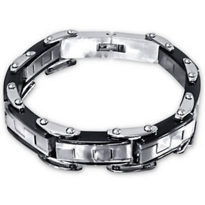 【送料無料】ブレスレット　アクセサリ—　ステンレスブレスレット21 cm stainless steel handcuff bracelet for men