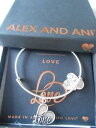 【送料無料】ブレスレット アクセサリ- アレックスワイヤーブレスレットラファエリアンalex and ani love iv expandable wire bracelet rafaelian silver nwtbc