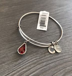 【送料無料】ブレスレット アクセサリ— アレックスマグマバレンタインalex and ani january red magma teardrop ...