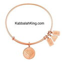 【送料無料】ブレスレット アクセサリ- ディスクアメリカブレスレットストレッチローズwind amp; fire love heart disc charm rose bracelet stretch made in usa