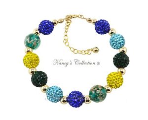 【送料無料】ブレスレット アクセサリ— kゴールドブレスレットナンシーコレクションshamballa amp; 14k gold filled br...