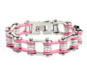 【送料無料】ブレスレット アクセサリ— プラサドーブルブリングカデナアメリカmujer acero inoxidable plata rosa doble bling cadena bicicleta pulsera us seller(4)