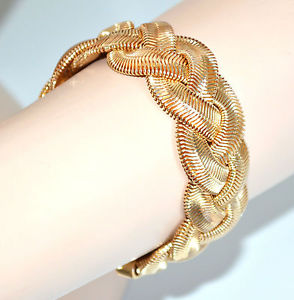 【送料無料】ブレスレット アクセサリ— レディースゴールドゴールドブレスレットセミリジッドladies gold gold bracelet sem...