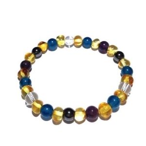 【送料無料】ブレスレット　アクセサリ—　レモンバルトブレスレット100 genuine certified adult edesia gemstones and lemon baltic amber bracelet