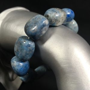 ブレスレット　アクセサリ—　ラピスラズリブレスレットブレスレットbracelet burattato of lapis lazuli bracelet charmstone zen quality a