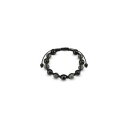 【送料無料】ブレスレット アクセサリ- メタリックshamballaブレスレット