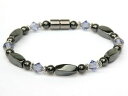 yzuXbg@ANZT?@tanzanite swarovski crystalVOEuXbgANbgwomens magnetic bracelet anklet with tanzanite swarovski crystal single row