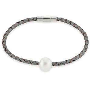 ̵ۥ֥쥹åȡ—ǥ졼쥶֥쥹åȥѡ륹ȡХåwomens grey leather bracele...